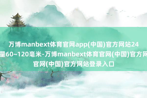 万博manbext体育官网app(中国)官方网站24小时累计